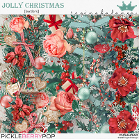 JOLLY CHRISTMAS BORDERS