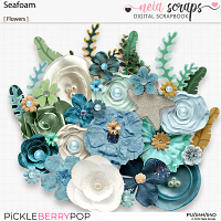 Seafoam - Flowers - by Neia Scraps