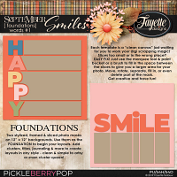 September Smiles: Foundations - Words #1!