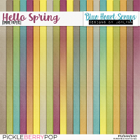 Hello Spring Ombre Papers