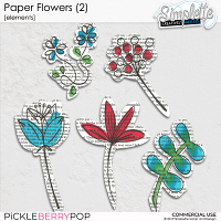 Paper Flowers 2 (CU elements)