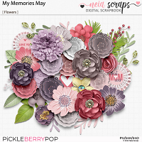 My Memories May - Flowers - by Neia Scraps