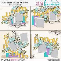 {CU} Footsteps in the Meadow Templates by JB Studio