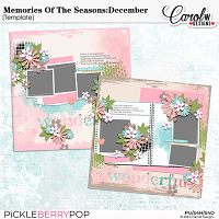 {Memories Of The Seasons}:December-Template