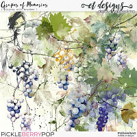 Grapes of Memories Playing with Brushes by et designs