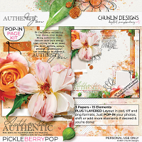 Authentic you - Pop•In page kit