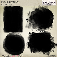 Pink Christmas Photomasks