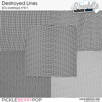 Destroyed Lines (CU overlays) 311 by Simplette