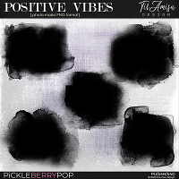 Positive Vibes ~ photo masks by TirAmisu design