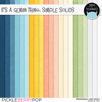 It's a Gemini Thing: Simple Solids