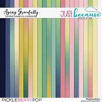 Aging Gracefully Ombré Papers & Cardstocks by JB Studio