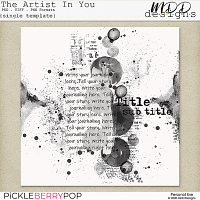 The Artist In You - Single