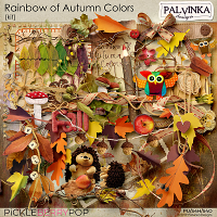 Rainbow of Autumn Colors Kit 