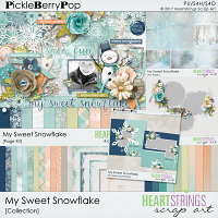 My Sweet Snowflake Collection by Heartstrings Scrap Art