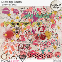 Dressing Room [splatters & artsy] by Sekada Designs