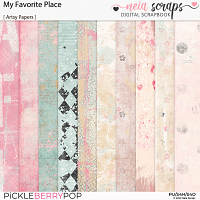 My Favorite Place - Artsy Papers - by Neia Scraps