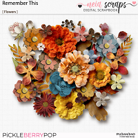 Remember This - Flowers - by Neia Scraps