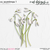 CU Snowdrops 1 by et designs