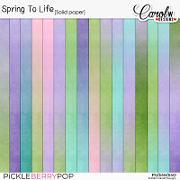 Spring To Life-Solid paper