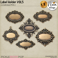 Label Holders VOL5 - CU - by Neia Scraps