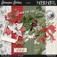 Homespun Holiday Mini Kit by Heather T