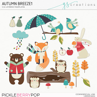 Autumn Breeze Layered Templates (CU)