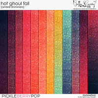 Hot Ghoul Fall Ombre Shimmers