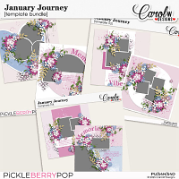 January Journey-Template Bundle