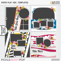 Paper Play 20 | Templates