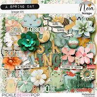 A Spring Day - Page Kit - by Neia Scraps