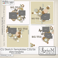 CU Sketch Templates C55 & 56 Bundle