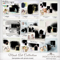 MaskArt Templates Collection Vol.1 by Indigo Designs