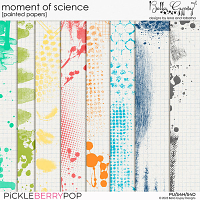 Moment of Science Painted Papers