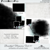 Beautiful Memories Templates Vol.97 by Indigo Designs