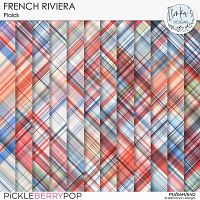 French Riviera Plaids by Ilonka's Designs 