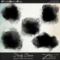 Frosty Dawn ~ photo masks by Tiramisu design 