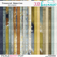 Treasured Memories Extra Papers by JB Studio