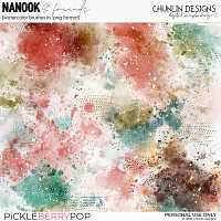 Nanook & friends - watercolor brushes