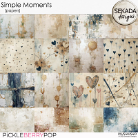 Simple Moments [papers] by Sekada Designs 