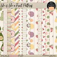 Life is Like a Fruit: Patterns