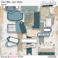 Our life, our story (labels) by Simplette