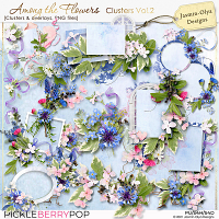 Among the flowers - Clusters Vol.2 (Jasmin-Olya Designs)