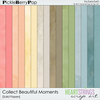 Collect Beautiful Moments Solid Papers