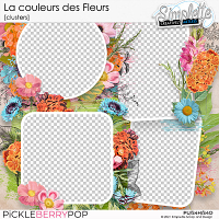 La couleur des Fleurs (clusters) by Simplette