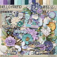 Hello Friend {Revisited} Page Kit