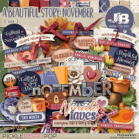 A Beautiful Story: November Kit by JB Studio