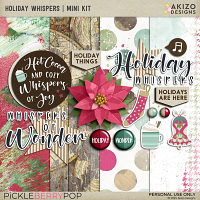 Holiday Whispers: Mini Kit Akizo Designs