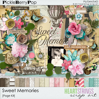 Sweet Memories Page Kit