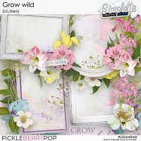 Grow wild (clusters) by Simplette