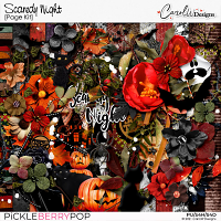 Scaredy Night-Page Kit